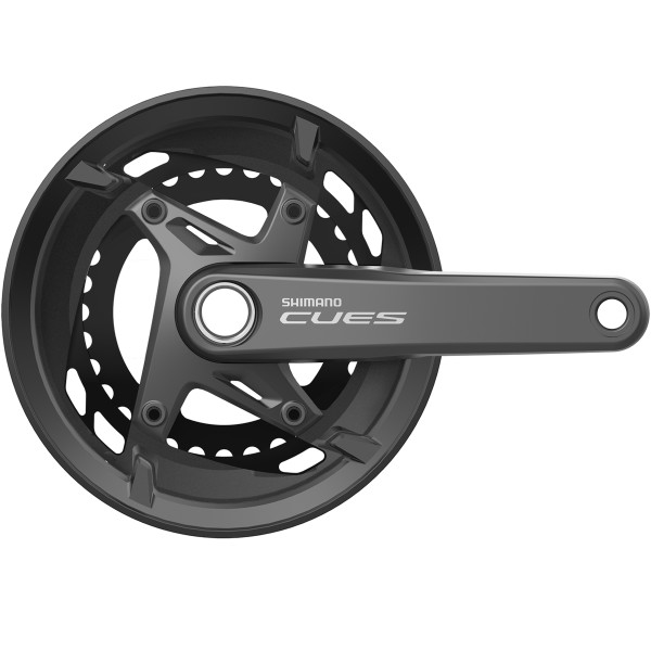 Shimano Kettenradgarnitur CUES FC-U6010 175 mm 46X32 Hosenschutz