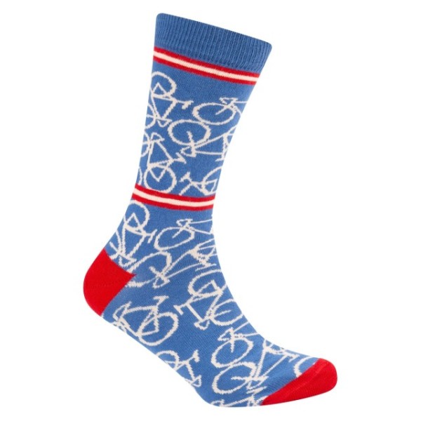 Le Patron Bicycle Socks riviera blue 43-46