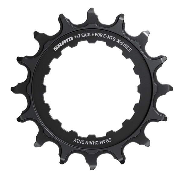 Sram Kettenblatt X-SYNC 2 16Z Bosch, Boost Direct Mount Black