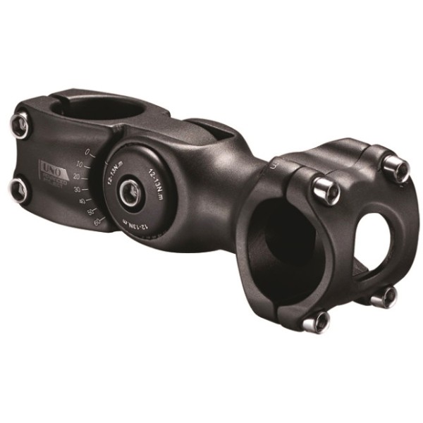 MTB Vorbau AS-820A 1"-1 1/8" 25.4 x 90 mm 0-60° schwarz