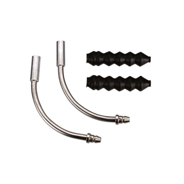 BBB Kabelführung VeePipes BCB-91 für V-Brakes, silber, 2er Set