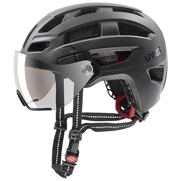 uvex finale visor black mat 56-61 cm