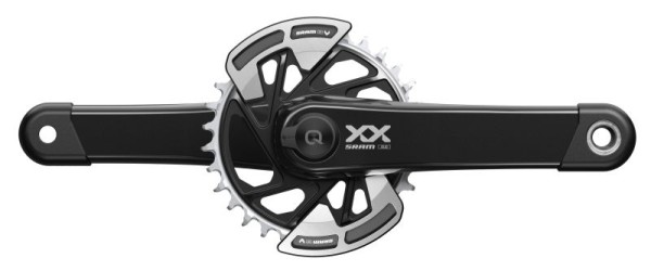 SRAM Powermeter XX Eagle T-Type 32Z 175mm Spindlebased Q174 CL55 DUB MTB Wide Black