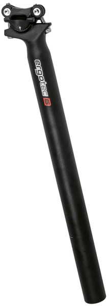 Ergotec Sattelstütze Skalar 30.9mm, Level 6, schwarz sand, 400mm