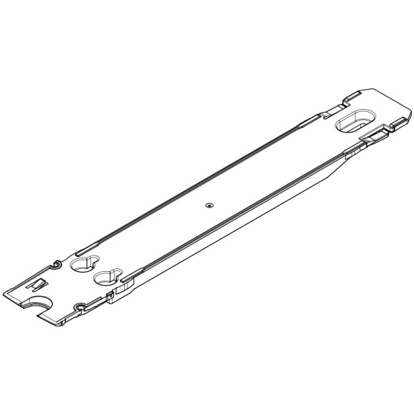 Bosch Rail de guidage pour batterie porte-bagages PowerPack BBP33YY noir