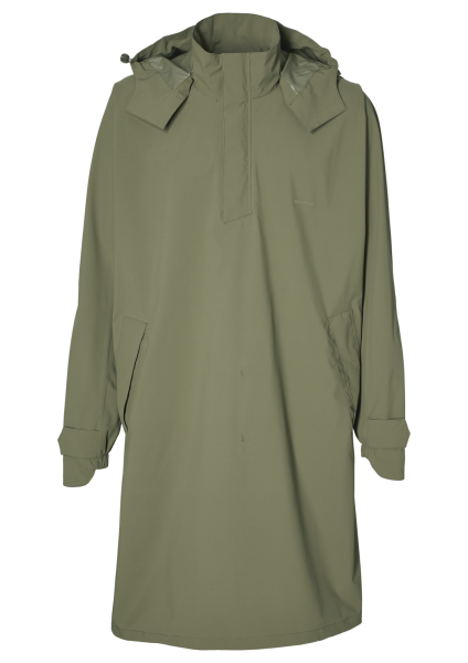 Basil Mosse Regenponcho unisex olive green M/L