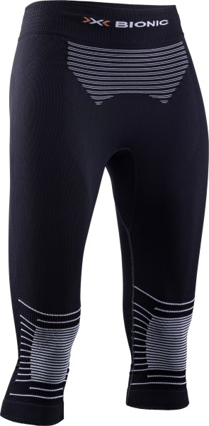 X-BIONIC Women Energizer 4.0 Pants 3/4 opal black/arctic white, S