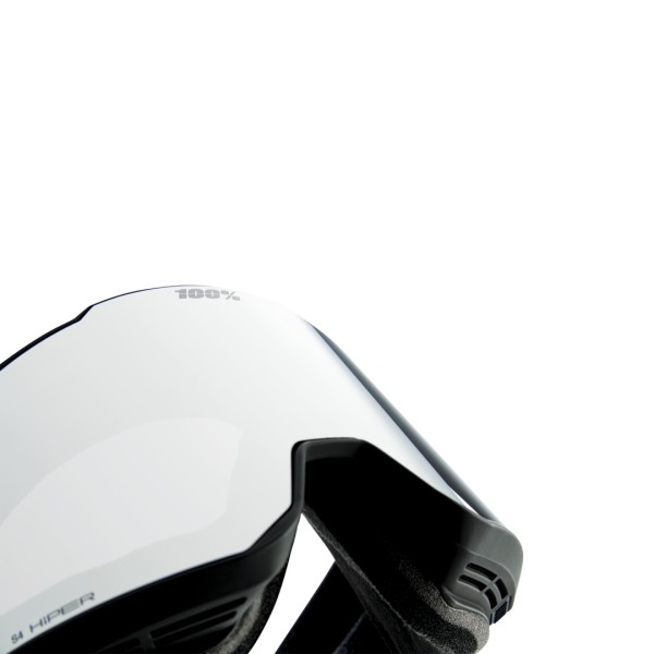 Snowcraft XL Hiper Goggle Black/Silver - Mirror Silver Lens
