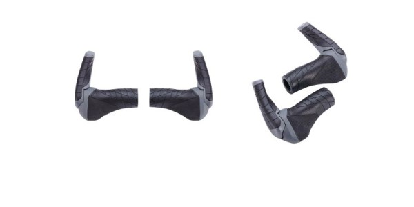 Ergogriff 2 x 92mm Barend 85mm s/grau