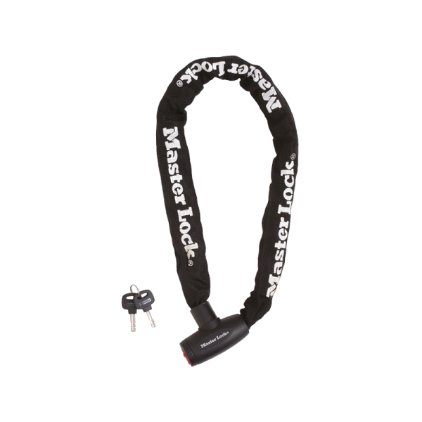 Masterlock Kettenschloss mit Flachschlüssel 90cm 8mm