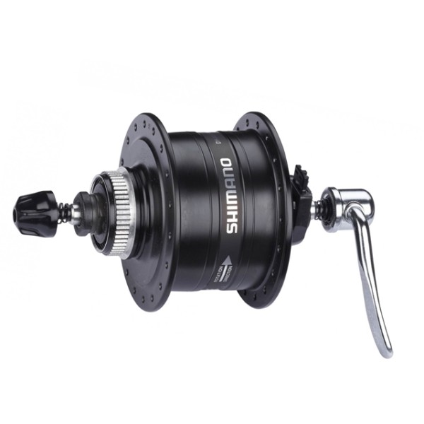 Shimano Nabendynamo 3D37 32 Loch Centerlock Schwarz