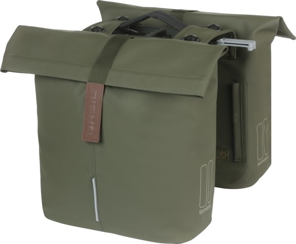 Basil City Doppel Gepäckträger Seitentasche Pannier Bag MIK
