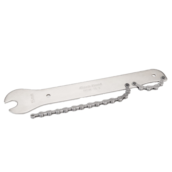 Parktool HCW-16.3 Kettenpeitsche, Pedalschlüssel 15 mm