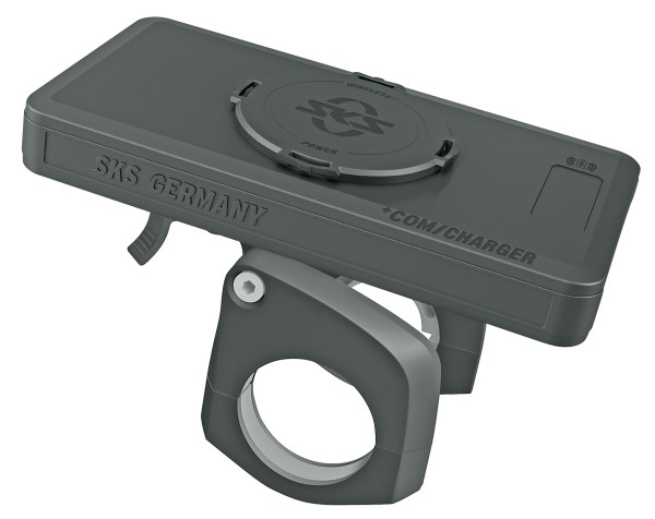 SKS Smartphone Halter Compit+/Power inkl. +Com/Charger schwarz