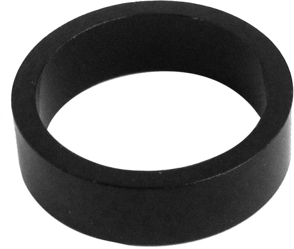 Bevato Spacer 1 1/8 Zoll Alu schwarz, 10mm, 1 Stück