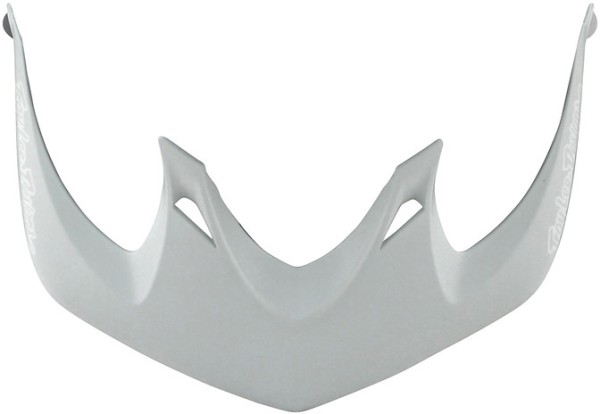 Troy Lee Designs A1 Visor, Light Gray/White