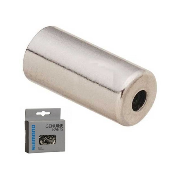 Endhülsen Stahl SLR 5mm/100Stk Ø 5/6 mm, Box à 100 Stk., silberY60B98010
