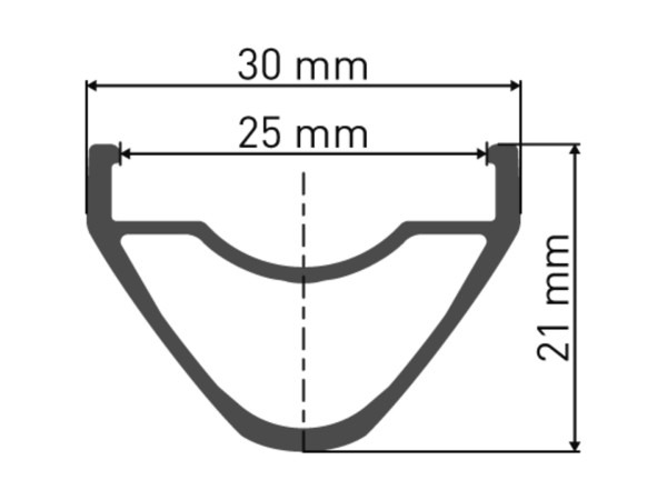 EX 471 Felge DB 29" 25 28L