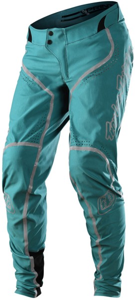 Troy Lee Designs Sprint Ultra Pants Men 32, Lines Ivy/White