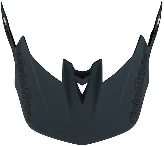 Troy Lee Designs D4 Visor One Size, Stealth Gray