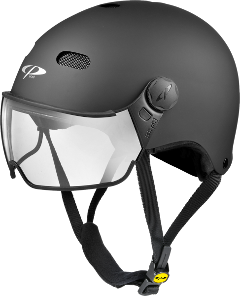 CP Bike CARACHILLO Urban Helmet visor clear black s.t.
