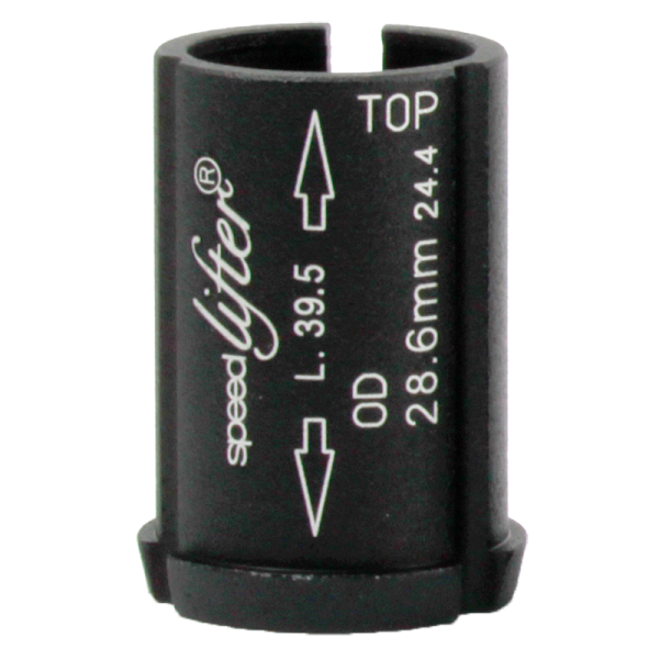 by.Schulz Lenker Systeme Speedlifter A-Head Reduzierhülse Alu Ø 24.4mm - 24.6mm Länge 39.5mm