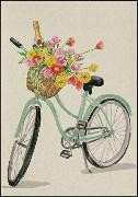 Doppelkarte. Fahrrad, Carola Pabst, Öko-Papier