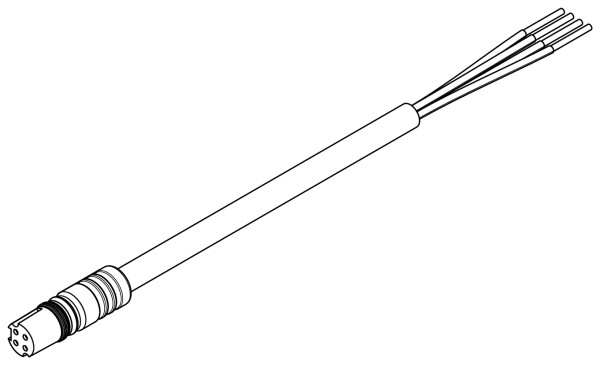 Bosch Kabelsatz Stromversorgung 3rd Party Anwendung HPP & CAN 750mm 4-adrig BCH3620 schwarz