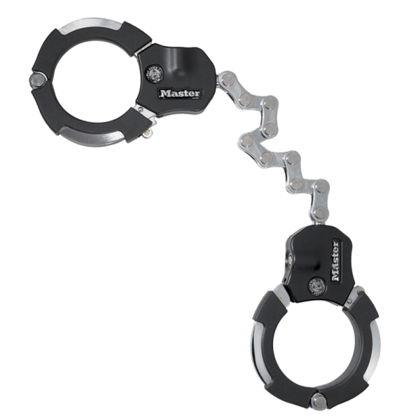 Masterlock Handschellenschloss, STREET CUFFS Gliederschloss