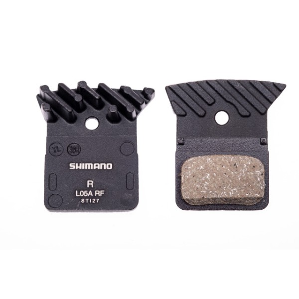 Shimano L05A Kunstharz Bremsbeläge mit Lamellen Paar