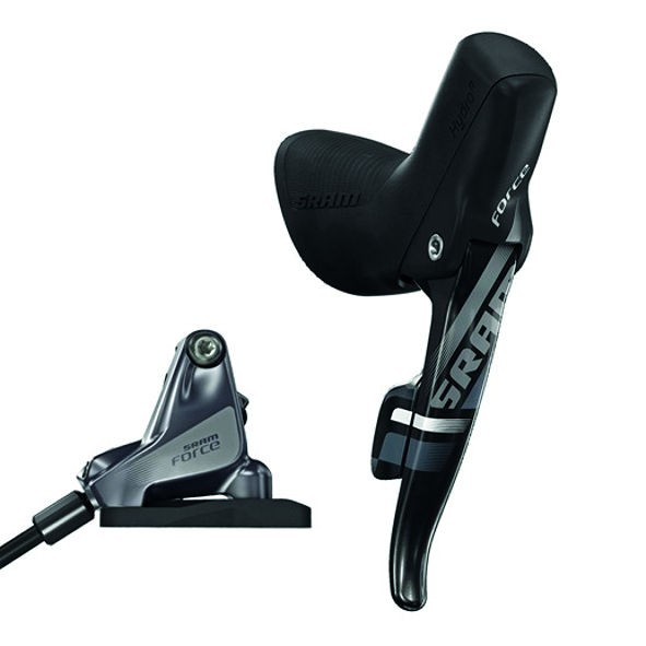Sram Hydr. Disc Brems/Schalthebel Force 22 inkl. FlatMount Bremssattel vorne, Sram