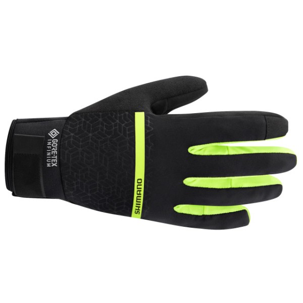 Shimano Unisex Infinium Insulated Gloves neon yellow, M