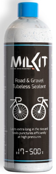 milKit Reifendichtmittel Tubeless Road Sealant, Flasche, 500ml
