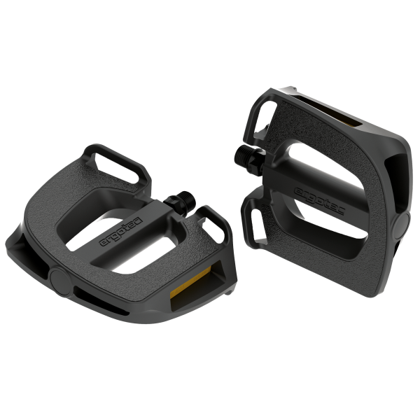 Ergotec Pedale, EP-2 9/16" 7mm Gleitlager EP-bearing PP Kunststoff