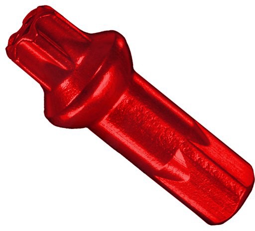 DT Swiss Squorx Pro Head Nippel Alu 15mm rot, 2,0mm, 100 Stk.