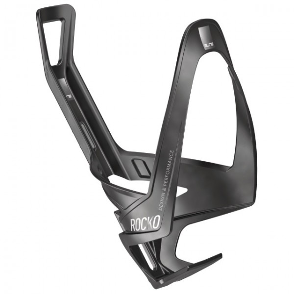 Elite Bidonhalter Rocko Carbon matt schwarz weiss