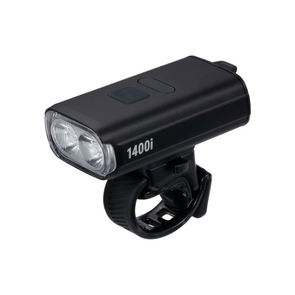 Frontlicht StrikeDuo 1400i Lumen USB-C 8 Modi, Akkuanzeige, Alu,RemoteReady