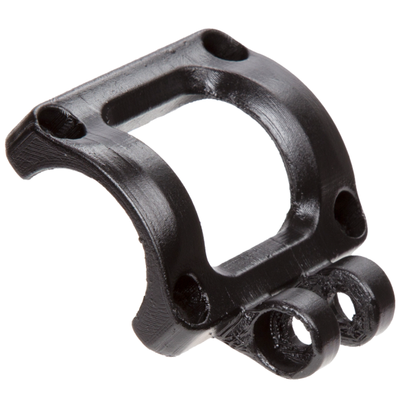 Ergotec Vorbaukappe-Halter, 31.8 black-sand Integra-BK