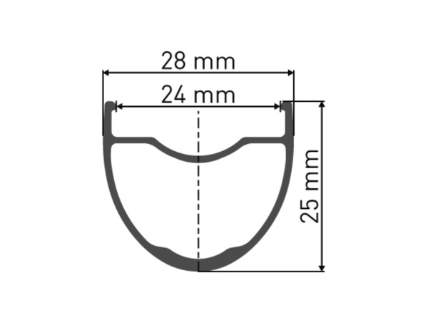 GR 531 Felge DB 650B 24 24L
