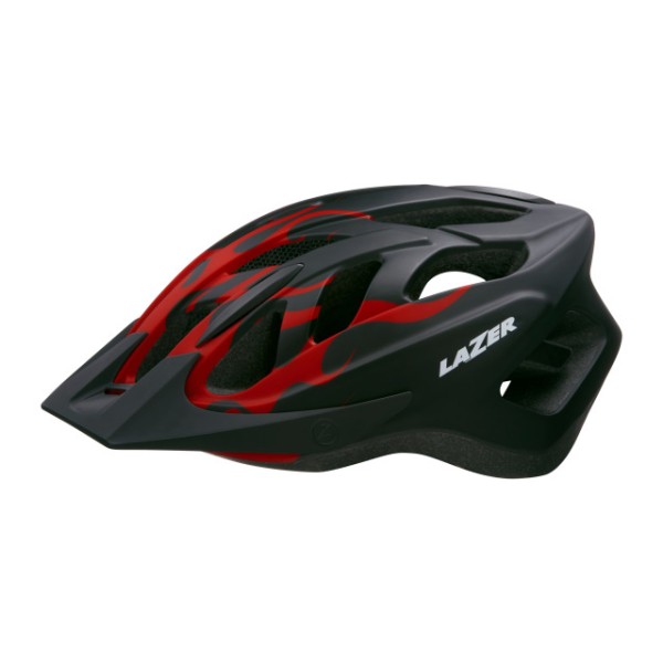 LAZER youth J1 Helm matte big flames