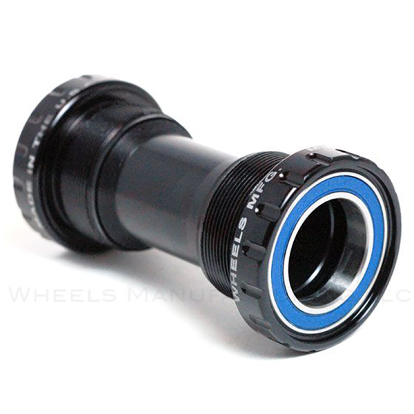 Tretlager, BSA, MTB, 22/24 mm, Aussenliegend, AC, schwarz