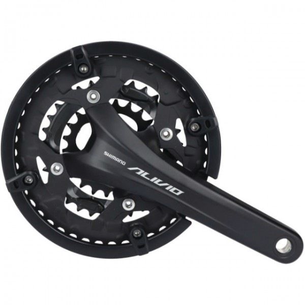 Shimano Kettenradgarnitur Alivio FC-T4060 HTII 175mm 44x32x22 schwarz Box