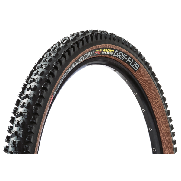 Hutchinson Faltreifen, GRIFFUS RLAB 58-622 Tubeless Ready, Hardskin verstärkt, Tanwall