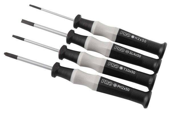 PRO Schraubenziehersatz 4-teilig für Shimano Schrauben
